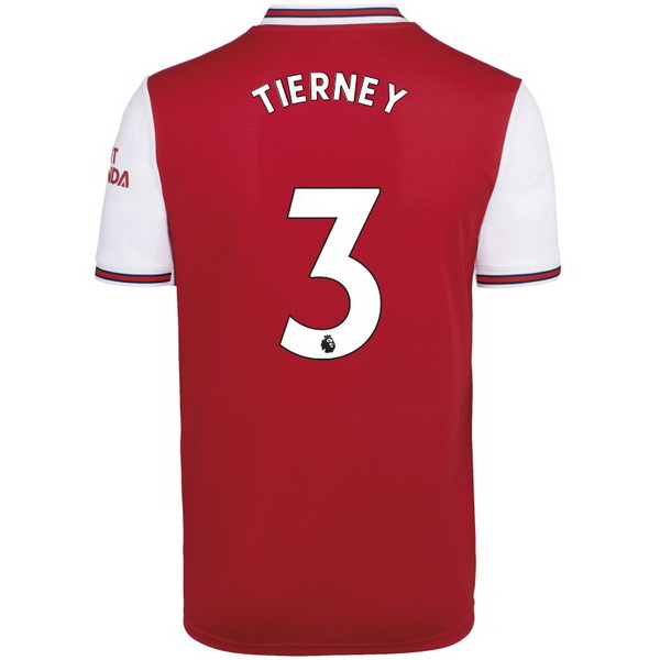 Trikot Arsenal NO.3 Tierney Heim 2019-20 Rote Fussballtrikots Günstig